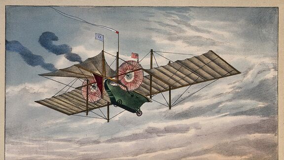 Puzzlopedia | Puzzle Stringfellow’s flying machine