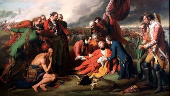Puzzlopedia | Puzzle The Death of General Wolfe, Benjamin West