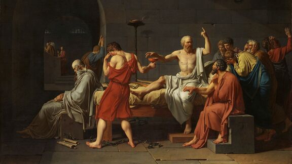 Puzzlopedia | Collection The Death of Socrates, Jacques-Louis David
