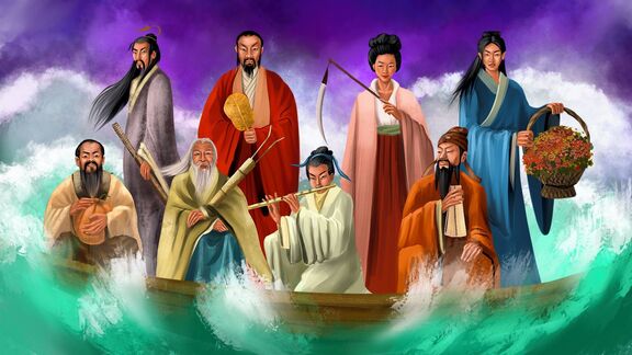 Puzzlopedia | Puzzle The Eight Immortals