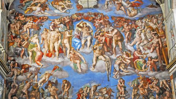 Puzzlopedia | Puzzle The Last Judgment, Michelangelo