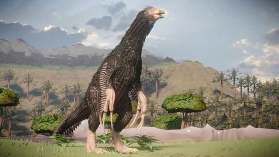 Puzzlopedia | Puzzle Therizinosaurus (Cretaceous)
